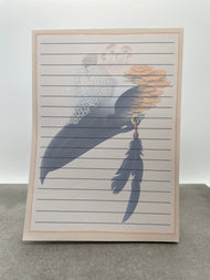 Fungal Crow Skull - Notepads