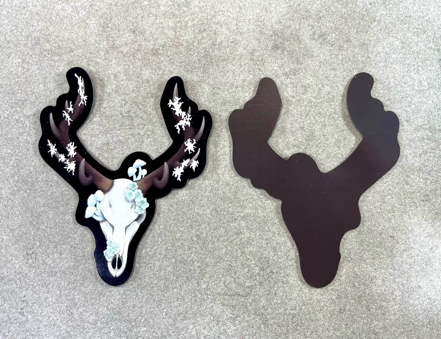 Fungal Elk Skull - Magnet