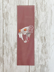 Fungal Sabertooth Skull - Bookmarks