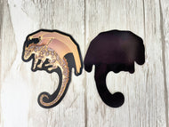 Septarian Mineral Dragon - Magnet