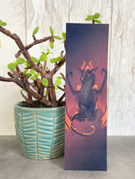 Wulfenite Mineral Dragon - Bookmarks