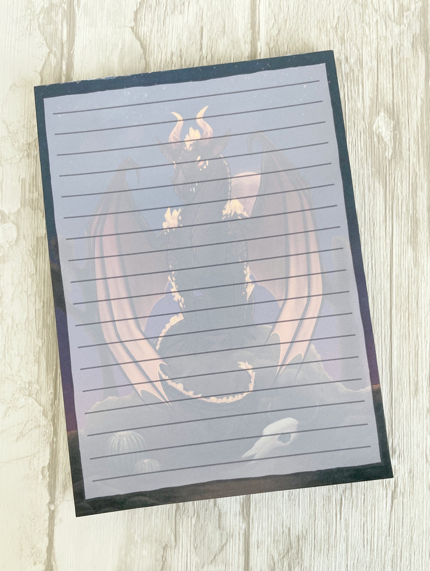 Wulfenite Mineral Dragon - Notepads