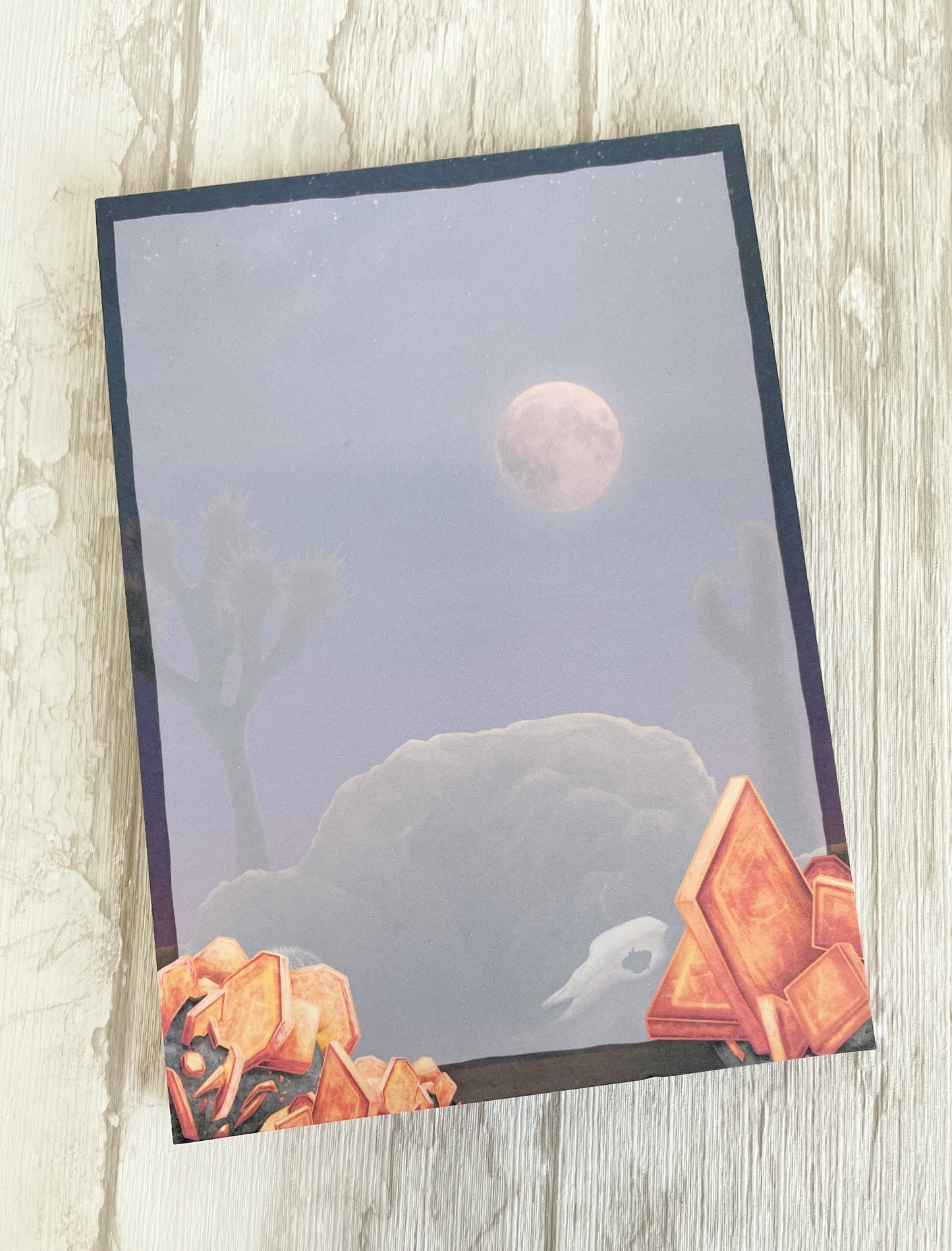 Wulfenite Mineral Dragon - Notepads