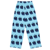 Azurite Mineral Dragon - All-Over Print Unisex Wide-Leg Pajama Pants