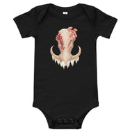 Fungal Warthog Skull - Baby Short Sleeve One Piece
