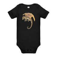 Septarian Mineral Dragon - Baby Short Sleeve One Piece