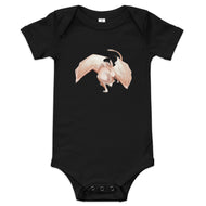 Scolecite Mineral Dragon - Baby Short Sleeve Onesie