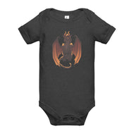 Wulfenite Mineral Dragon - Baby Short Sleeve One Piece