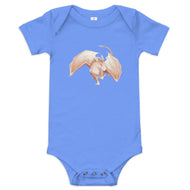 Scolecite Mineral Dragon - Baby Short Sleeve Onesie