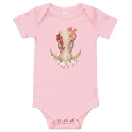 Fungal Warthog Skull - Baby Short Sleeve One Piece