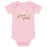 Scolecite Mineral Dragon - Baby Short Sleeve Onesie