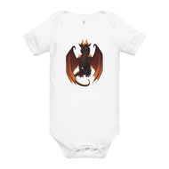 Wulfenite Mineral Dragon - Baby Short Sleeve One Piece