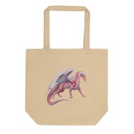 Rhodochrosite Mineral Dragon - Eco Tote Bag