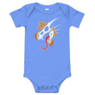 Fungal Dragon Skull - Baby Short Sleeve One Piece