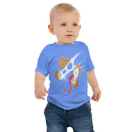 Fungal Dragon Skull - Baby Jersey Short Sleeve Tee