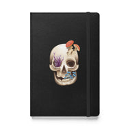 Fungal Human Skull - Hardcover Bound Notebook
