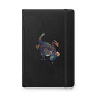 Bismuth Mineral Dragon - Hardcover Bound Notebook