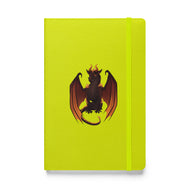 Wulfenite Mineral Dragon - Hardcover Bound Notebook
