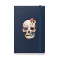 Fungal Human Skull - Hardcover Bound Notebook