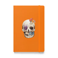 Fungal Human Skull - Hardcover Bound Notebook
