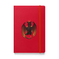 Wulfenite Mineral Dragon - Hardcover Bound Notebook