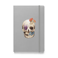 Fungal Human Skull - Hardcover Bound Notebook