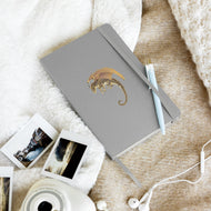 Septarian Mineral Dragon - Hardcover Bound Notebook