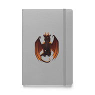 Wulfenite Mineral Dragon - Hardcover Bound Notebook