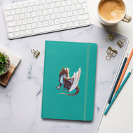 Opal Mineral Dragon - Hardcover Bound Notebook