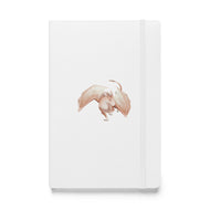 Scolecite Mineral Dragon - Hardcover Bound Notebook