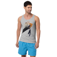 Fungal Crow Skull - Unisex Tank Top