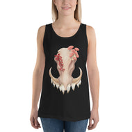 Fungal Warthog Skull - Unisex Tank Top