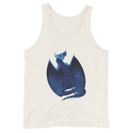 Azurite Mineral Dragon - Unisex Tank Top