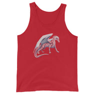 Rhodochrosite Mineral Dragon - Tank Top