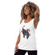 Bismuth Mineral Dragon - Unisex Tank Top