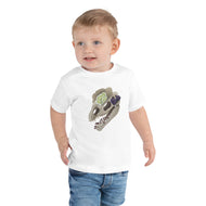 Fungal Dilophosaurus Skull - Toddler Short Sleeve Tee