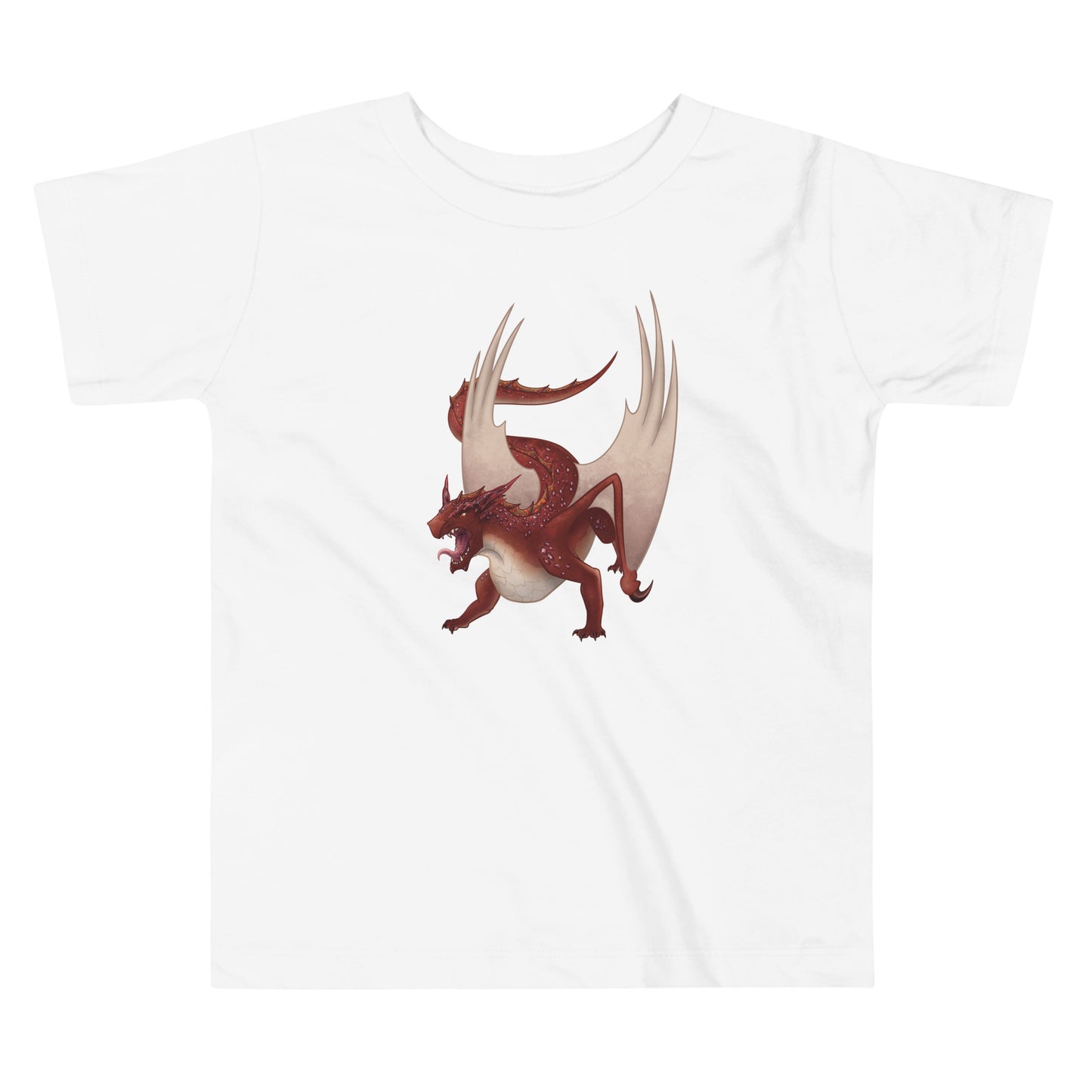 Cinnabar Mineral Dragon - Toddler Short Sleeve Tee