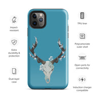 Fungal Elk Skull - Tough Case for iPhone®