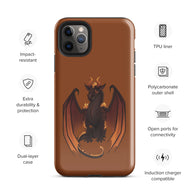 Wulfenite Mineral Dragon - Tough Case For iPhone®