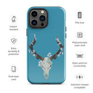 Fungal Elk Skull - Tough Case for iPhone®