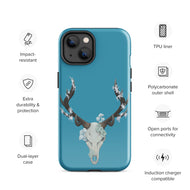 Fungal Elk Skull - Tough Case for iPhone®