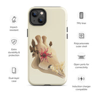Fungal Giraffe Skull - Tough Case for iPhone®
