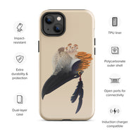 Fungal Crow Skull - Tough Case for iPhone®