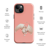 Scolecite Mineral Dragon - Tough Case for iPhone®