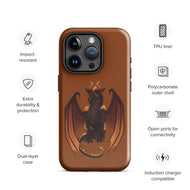 Wulfenite Mineral Dragon - Tough Case For iPhone®