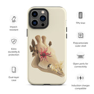 Fungal Giraffe Skull - Tough Case for iPhone®