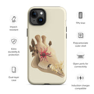 Fungal Giraffe Skull - Tough Case for iPhone®