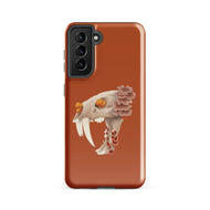 Fungal Sabertooth Skull - Tough case for Samsung®