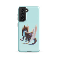 Opal Mineral Dragon - Tough Case For Samsung®