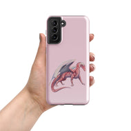 Rhodochrosite Mineral Dragon - Tough Case for Samsung®
